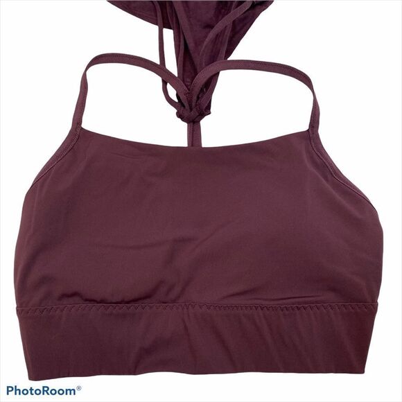 Athleta‎ Burgundy Tank With Attached Sport Bra XS - Picture 10 of 14